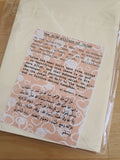 Handmade 'Love You For the Sake of Allah' Card